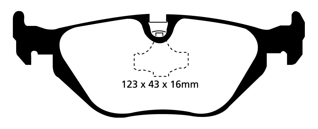 EBC Brake Pads - Yellow Stuff
