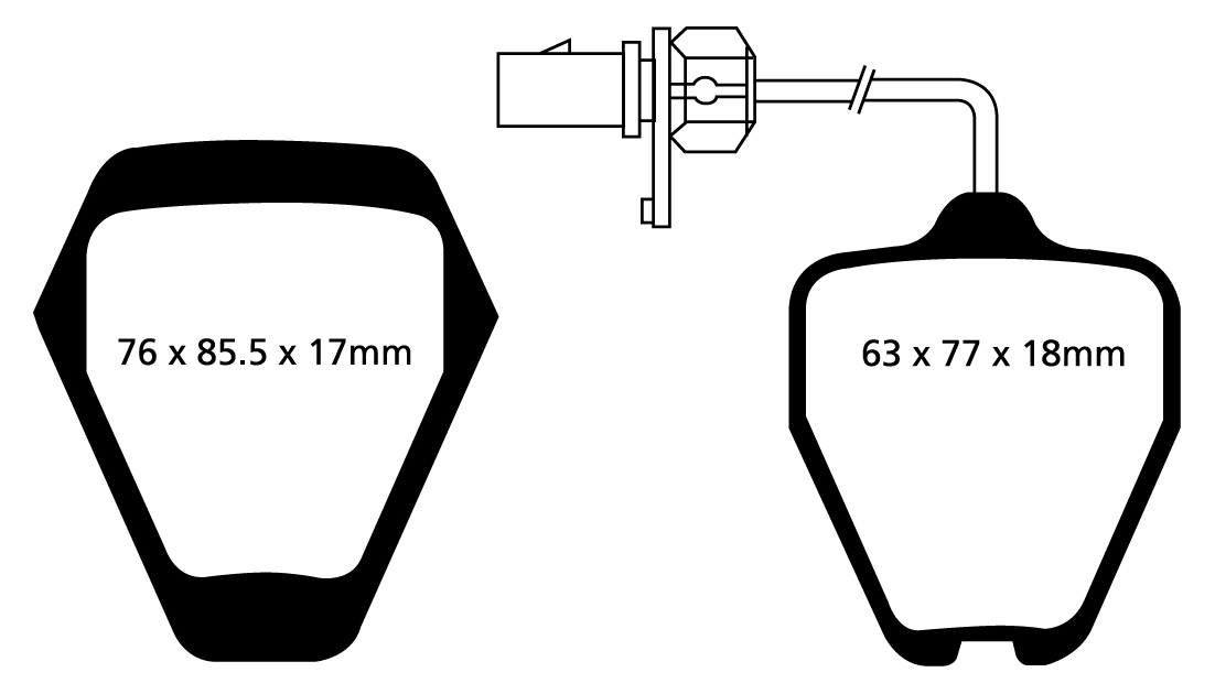 EBC Brake Pads - Yellow Stuff