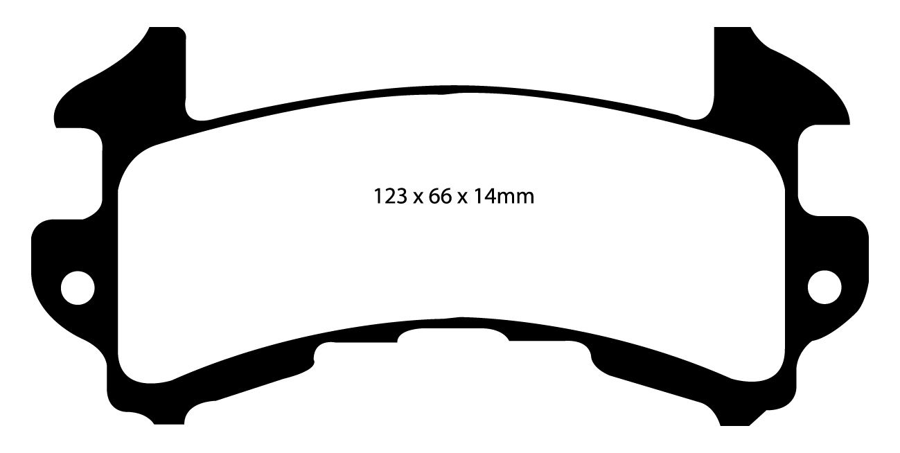 EBC Brake Pads - Yellow Stuff