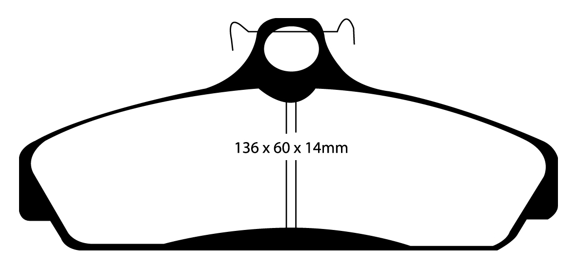 EBC Brake Pads - Yellow Stuff