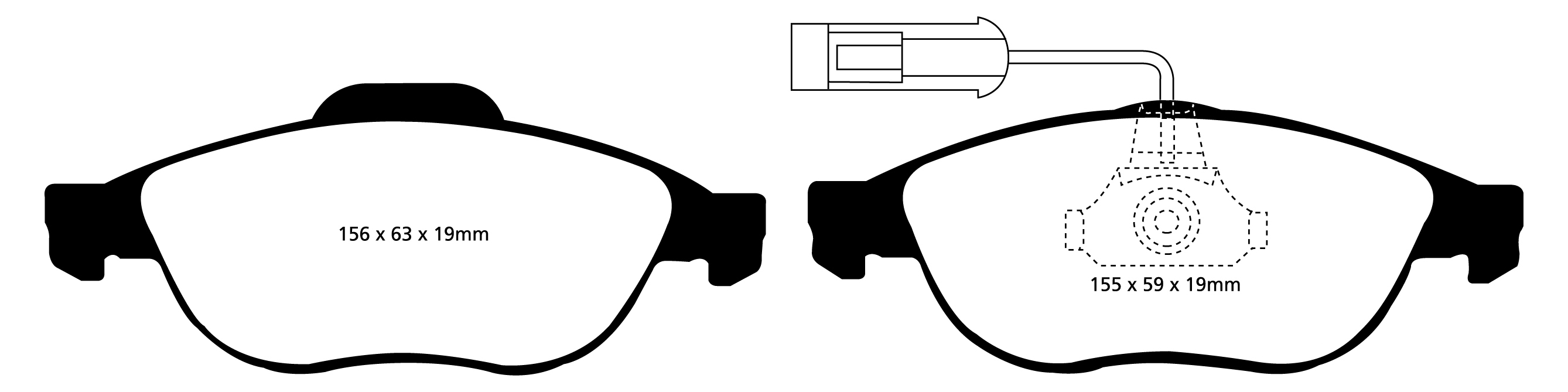 EBC Brake Pads - Yellow Stuff