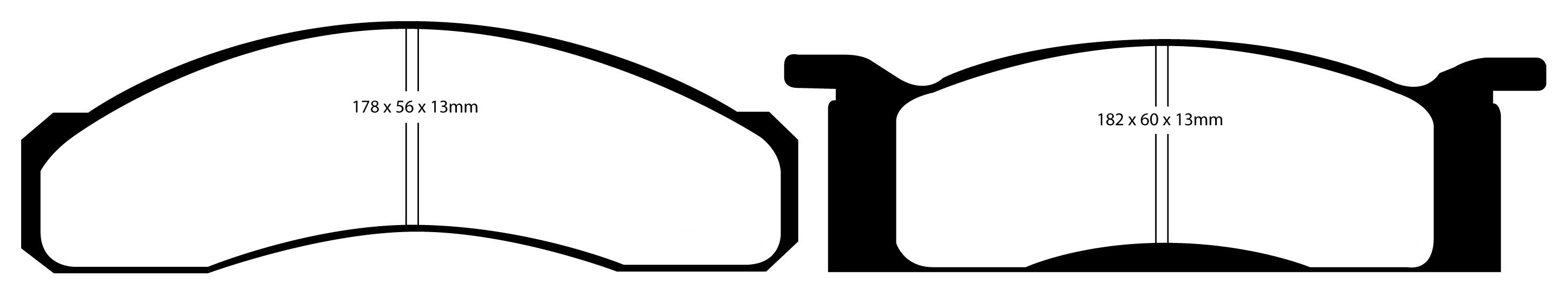 EBC Brake Pads - Yellow Stuff