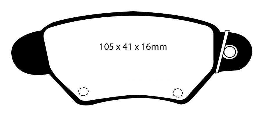 EBC Brake Pads - Yellow Stuff