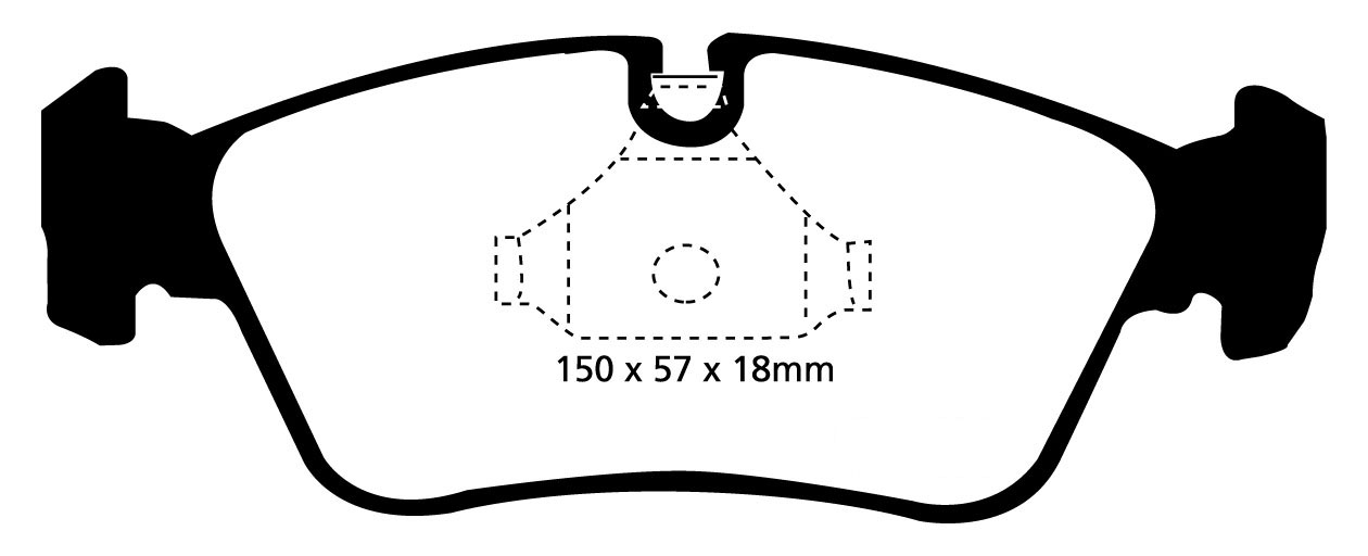 EBC Brake Pads - Yellow Stuff