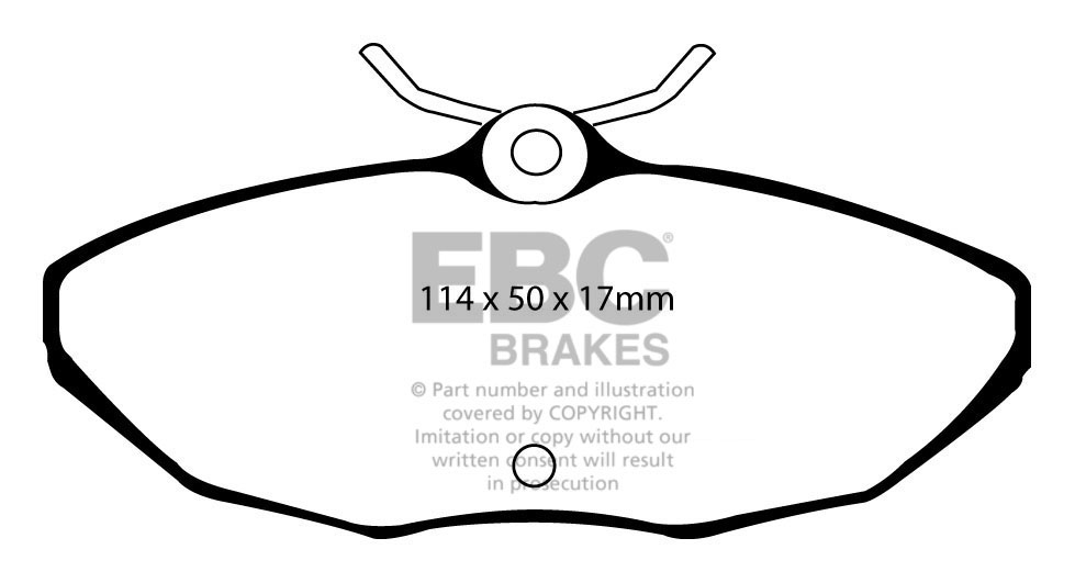 EBC Brake Pads - Yellow Stuff