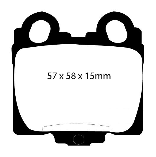 EBC Brake Pads - Yellow Stuff