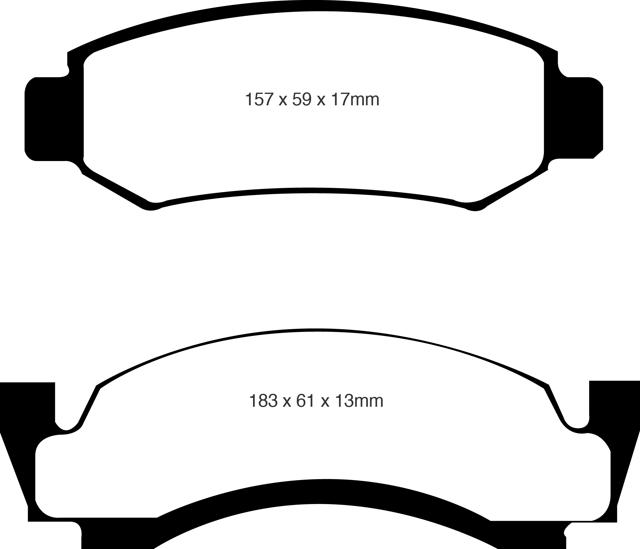 EBC Brake Pads - Yellow Stuff