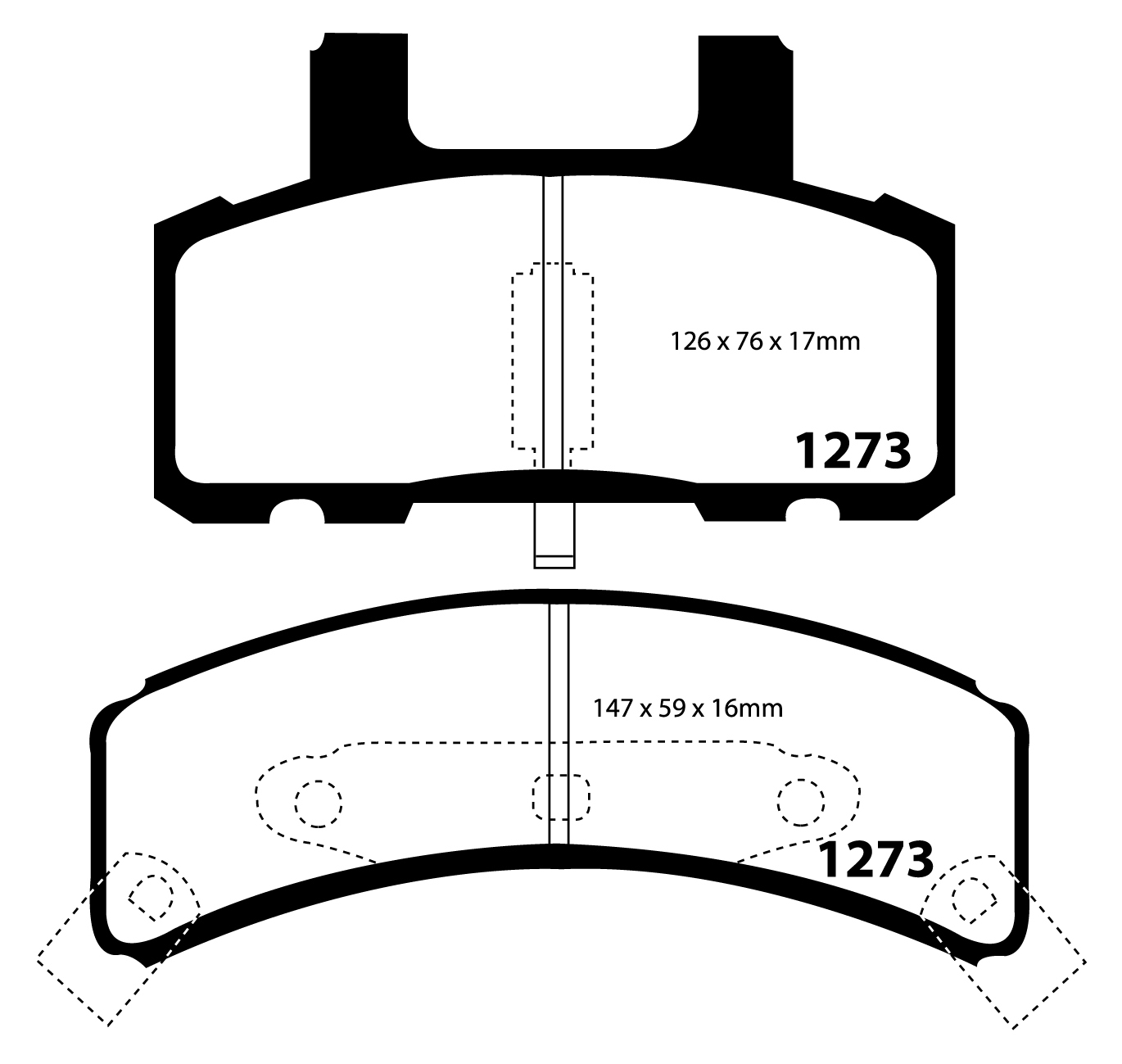 EBC Brake Pads - Yellow Stuff