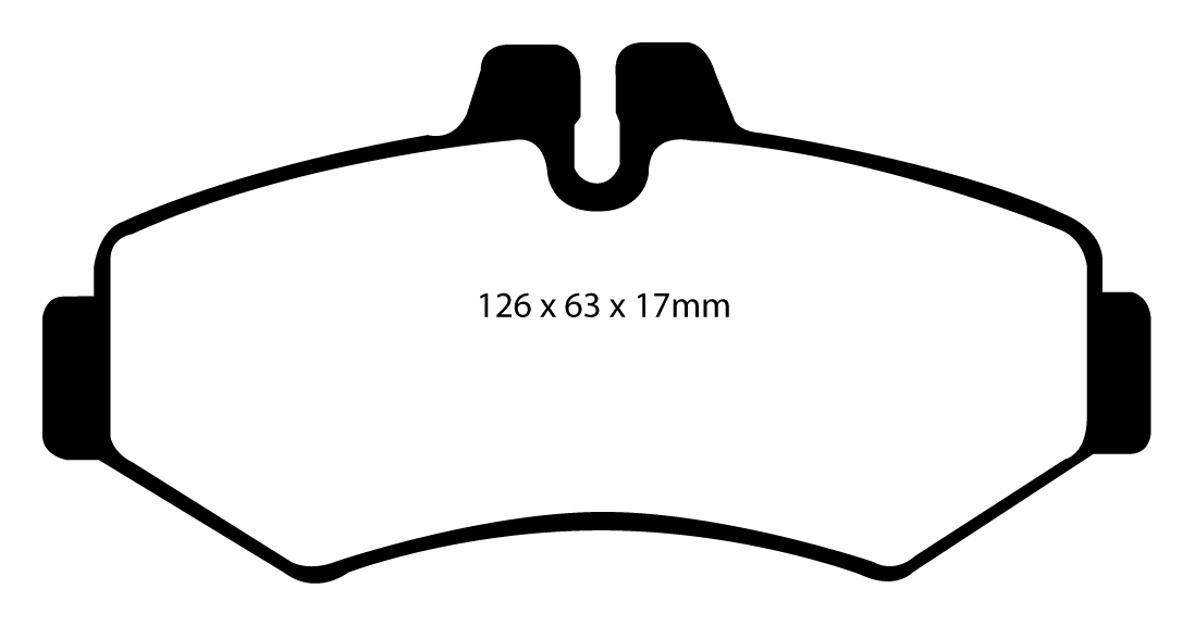 EBC Brake Pads - Yellow Stuff