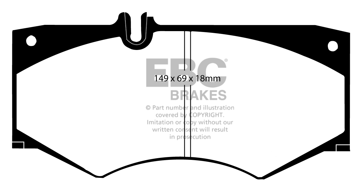 EBC Brake Pads - Ultimax