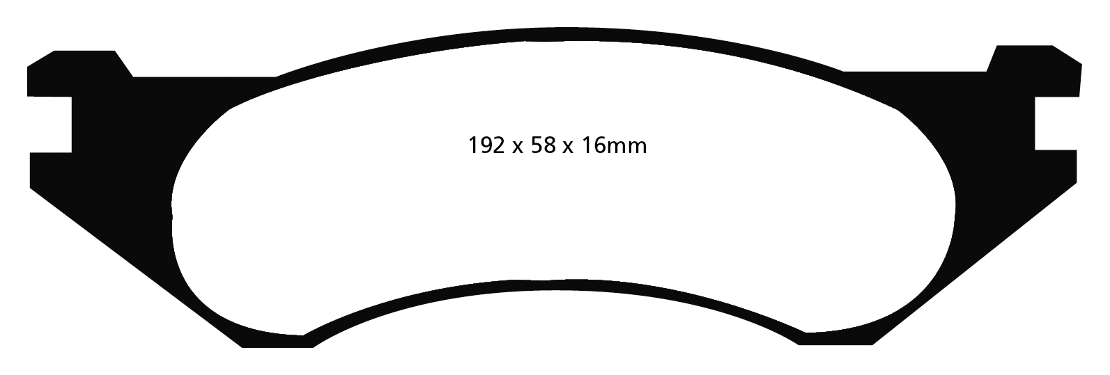 EBC Brake Pads - Yellow Stuff