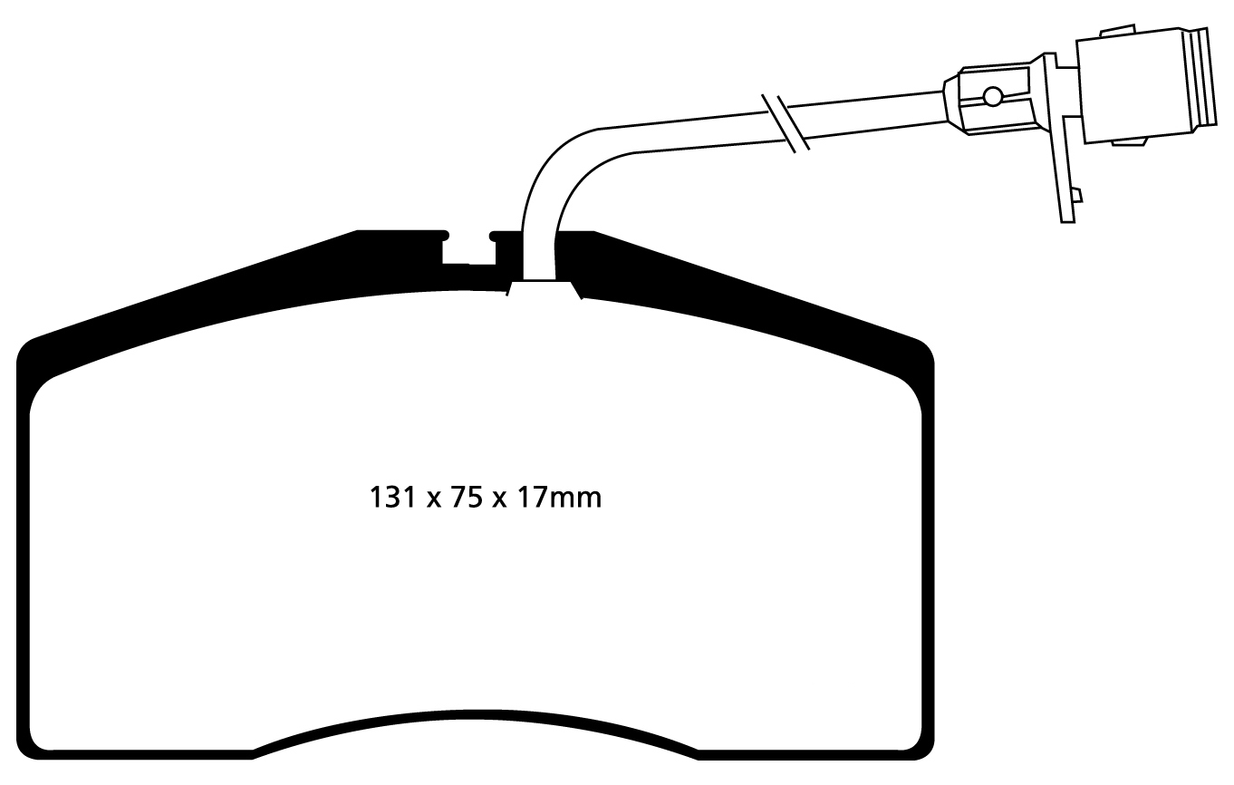 EBC Brake Pads - Yellow Stuff