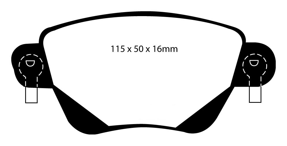 EBC Brake Pads - Yellow Stuff