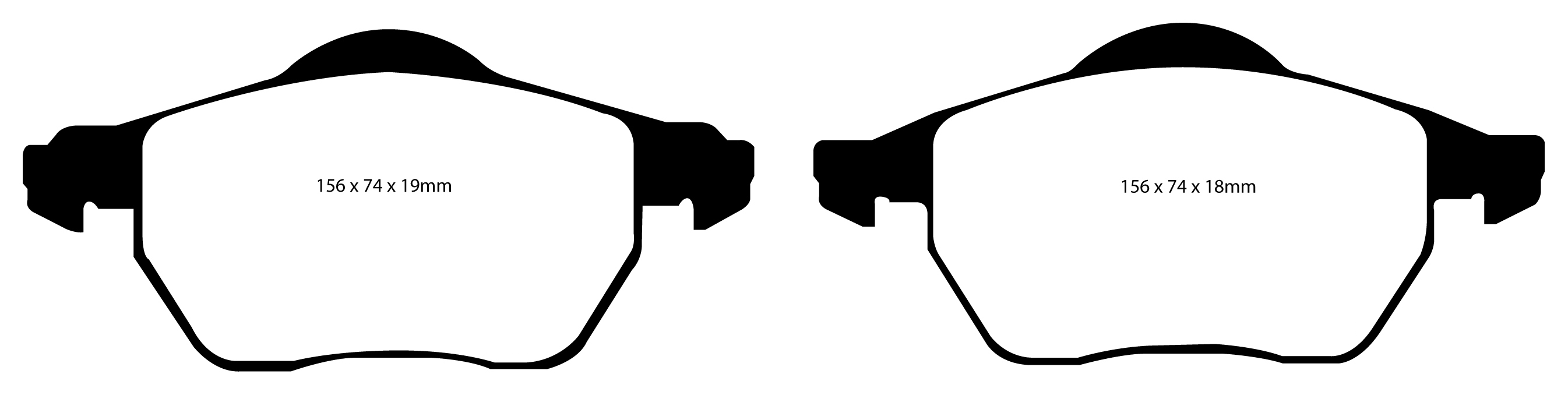 EBC Brake Pads - Yellow Stuff