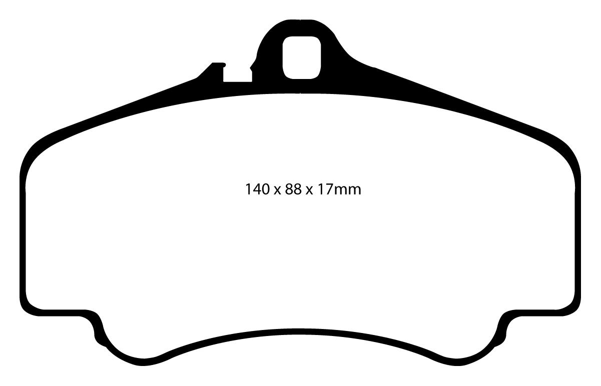 EBC Brake Pads - Yellow Stuff