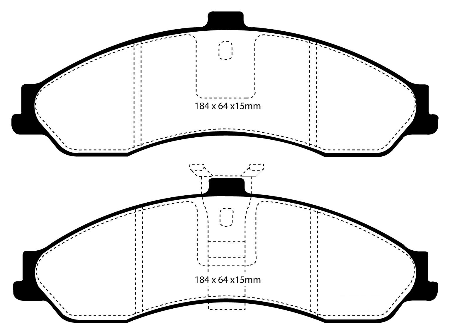 EBC Brake Pads - Yellow Stuff