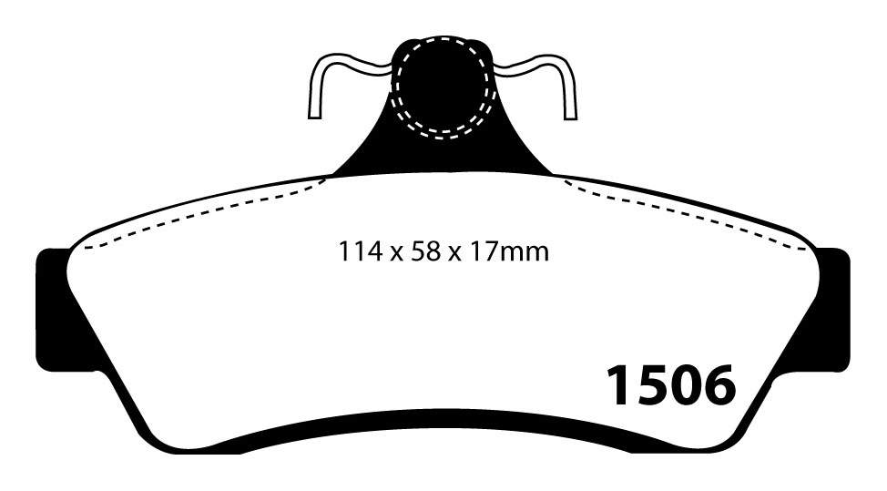 EBC Brake Pads - Yellow Stuff