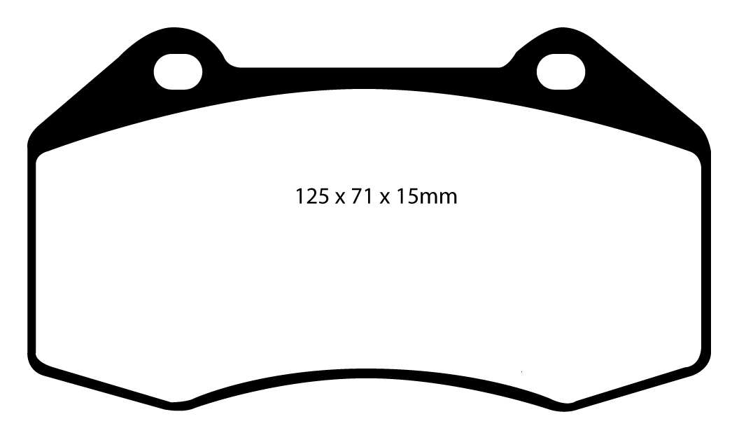 EBC Brake Pads - Yellow Stuff