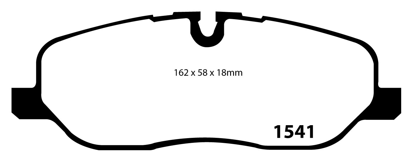 EBC Brake Pads - Yellow Stuff