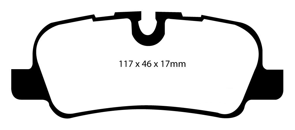 EBC Brake Pads - Yellow Stuff