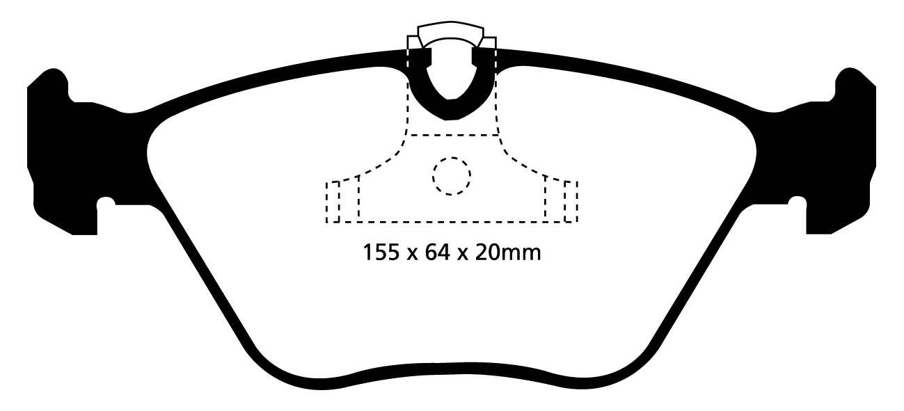 EBC Brake Pads - Yellow Stuff