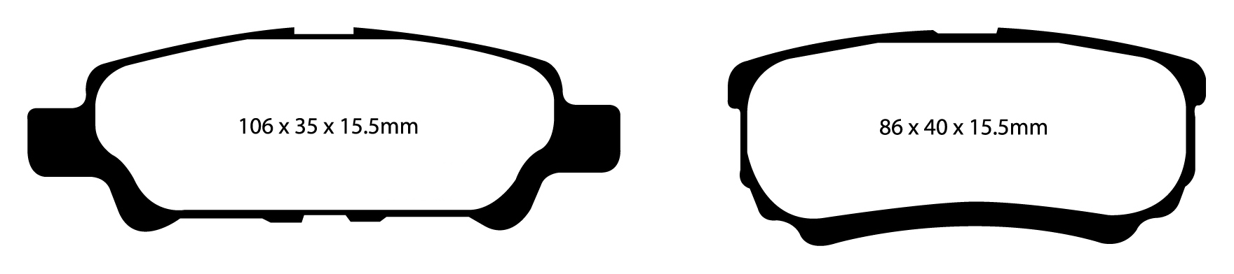 EBC Brake Pads - Yellow Stuff