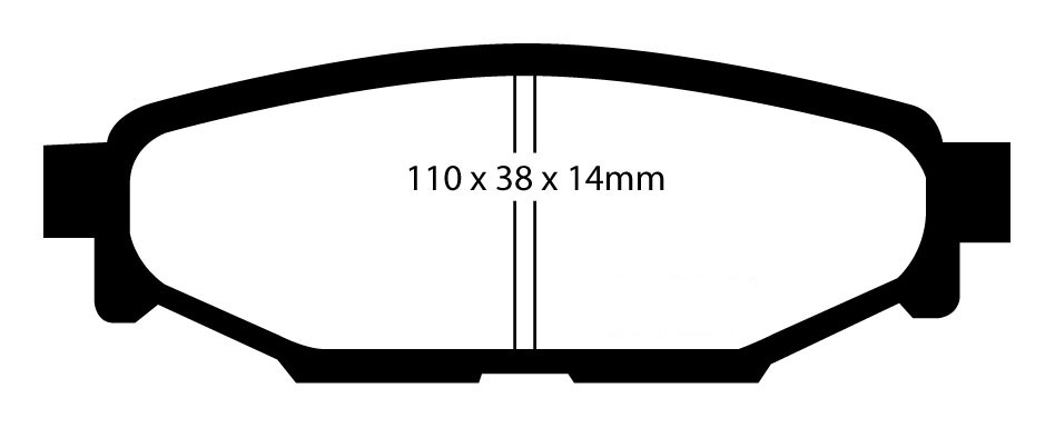EBC Brake Pads - Yellow Stuff