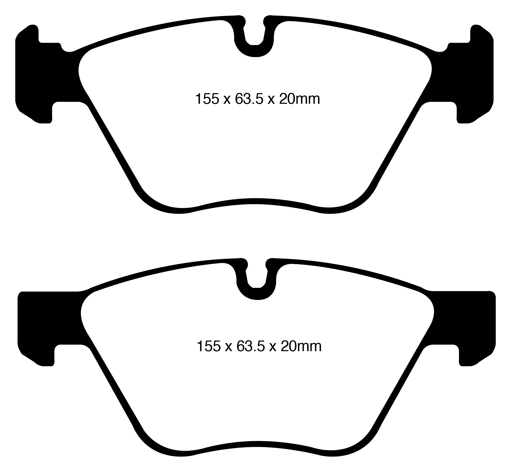 EBC Brake Pads - Yellow Stuff