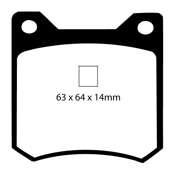 EBC Brake Pads - Yellow Stuff