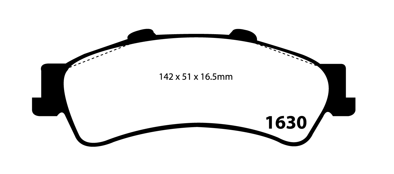EBC Brake Pads - Yellow Stuff