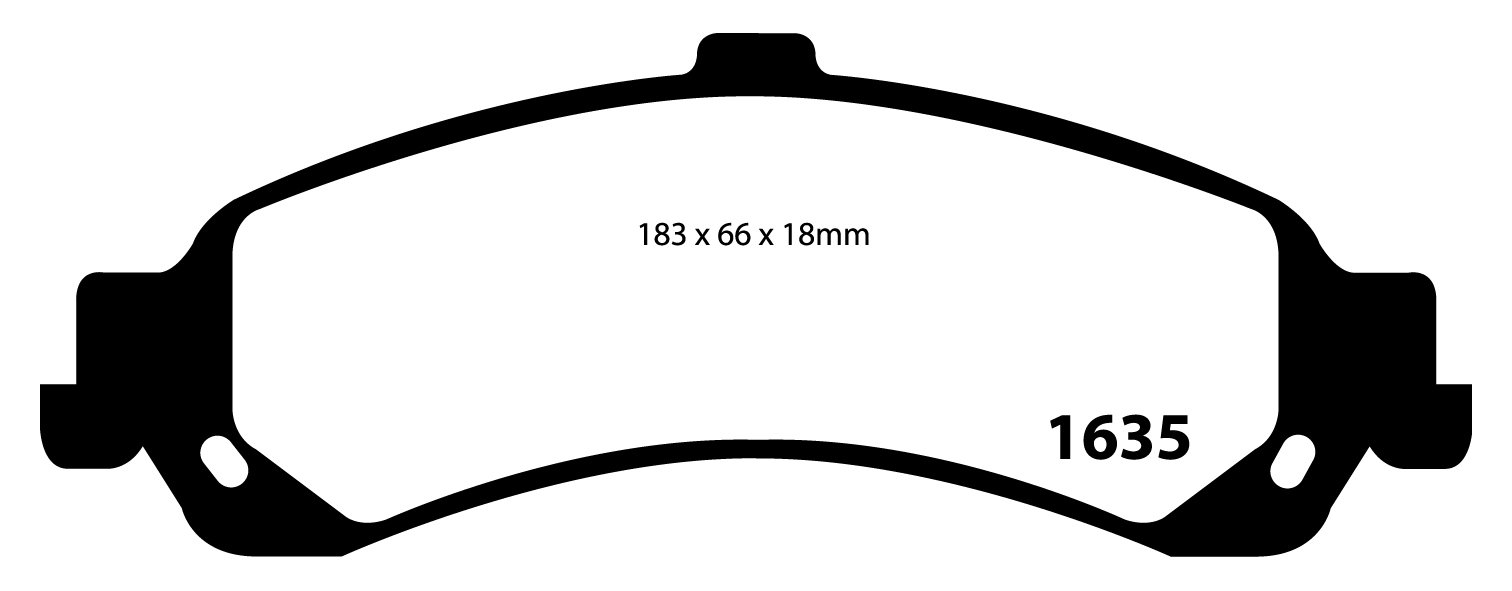 EBC Brake Pads - Yellow Stuff