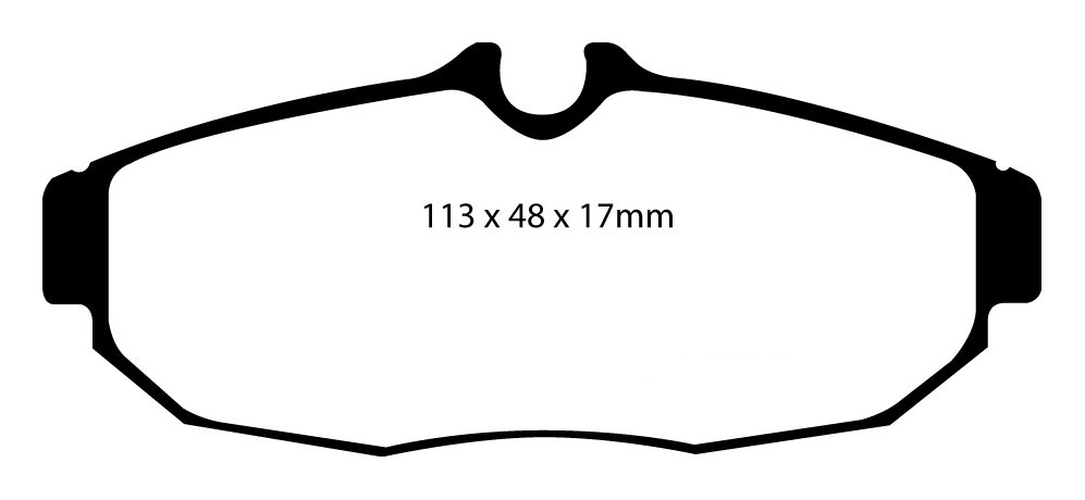 EBC Brake Pads - Yellow Stuff