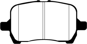 EBC Brake Pads - Yellow Stuff