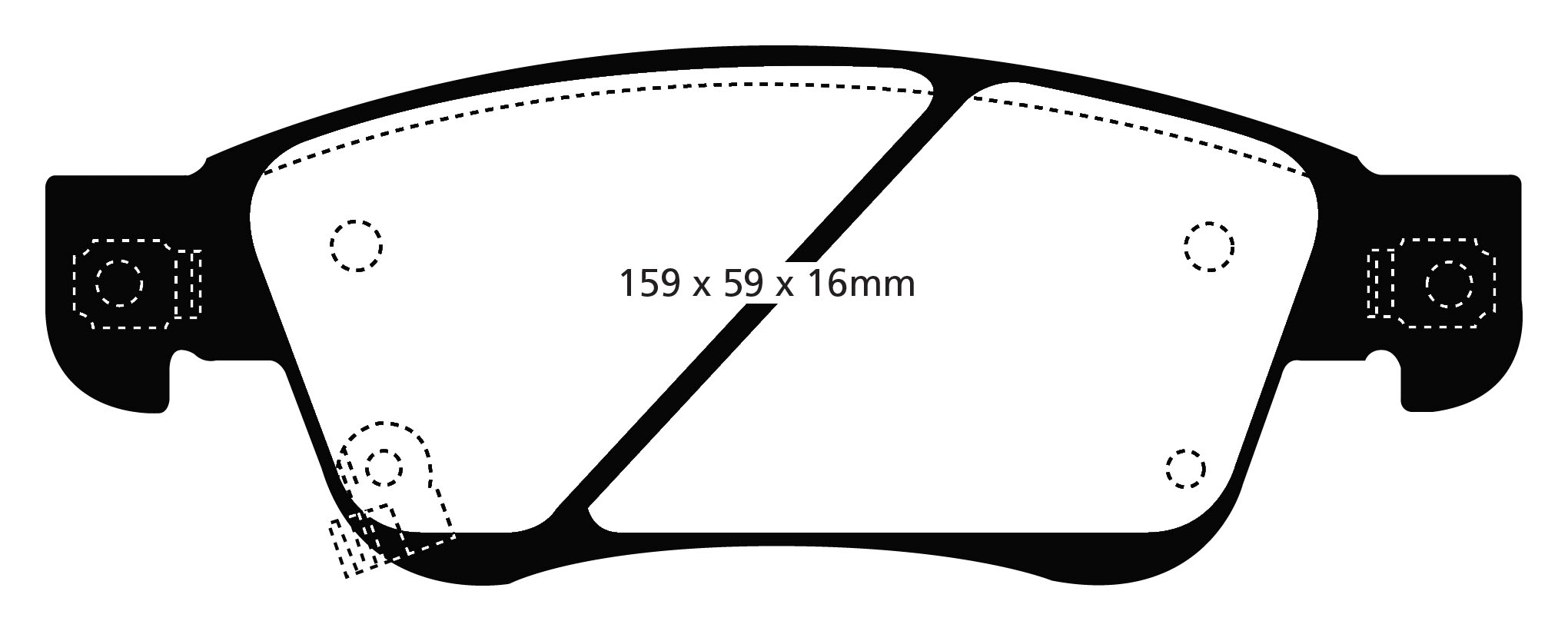 EBC Brake Pads - Yellow Stuff