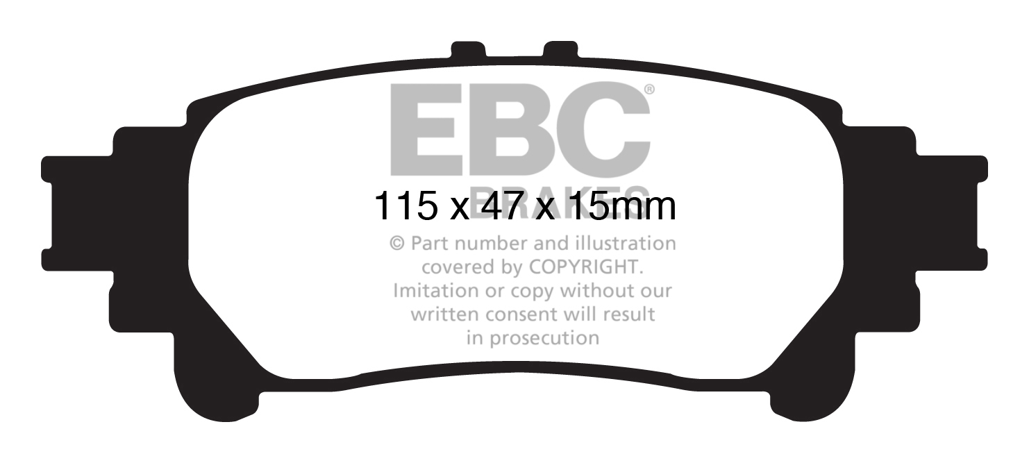 EBC Brake Pads - Yellow Stuff
