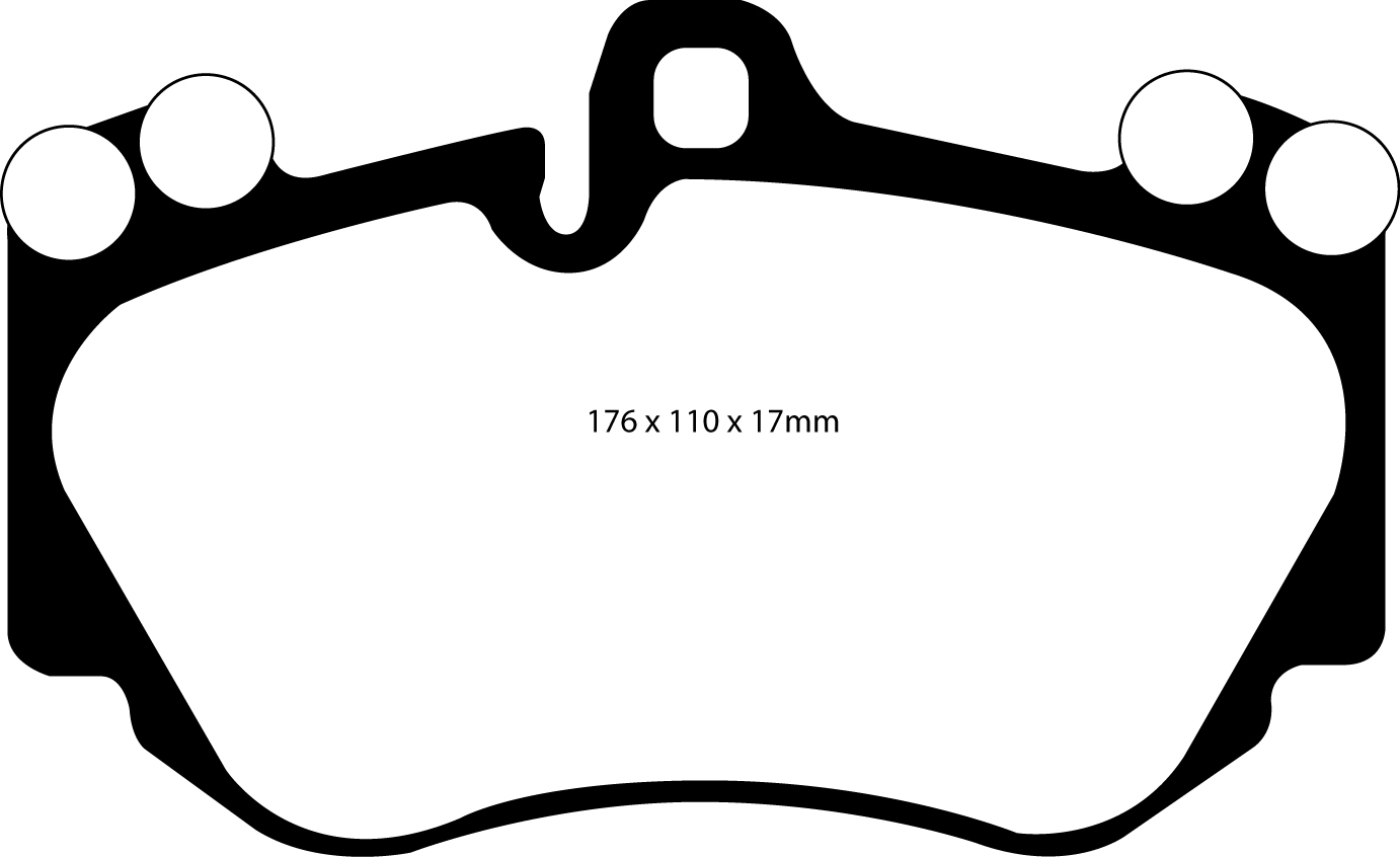EBC Brake Pads - Yellow Stuff