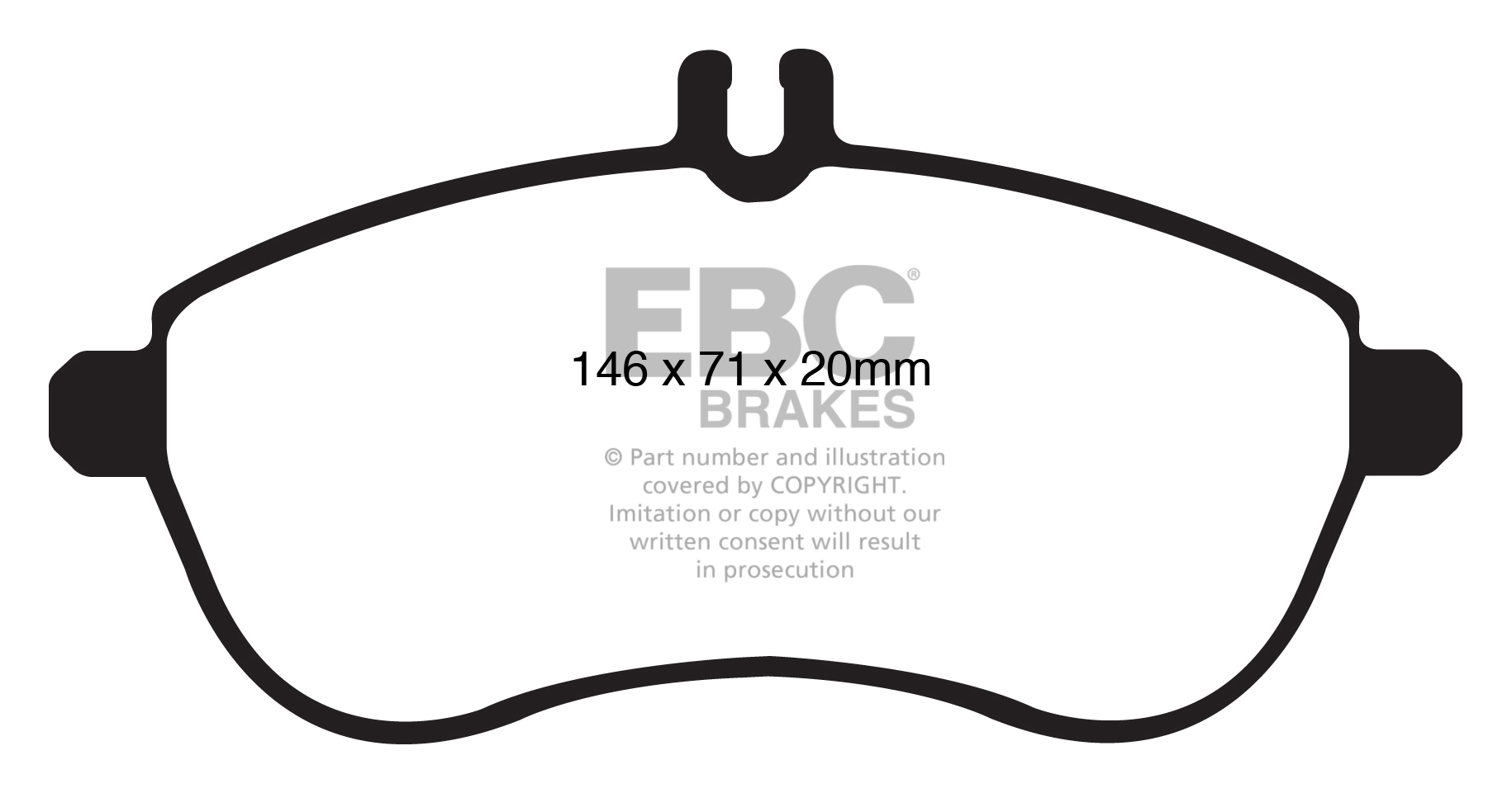 EBC Brake Pads - Yellow Stuff