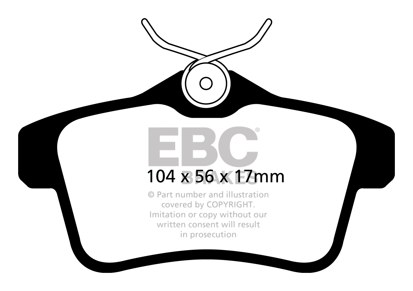 EBC Brake Pads - Yellow Stuff