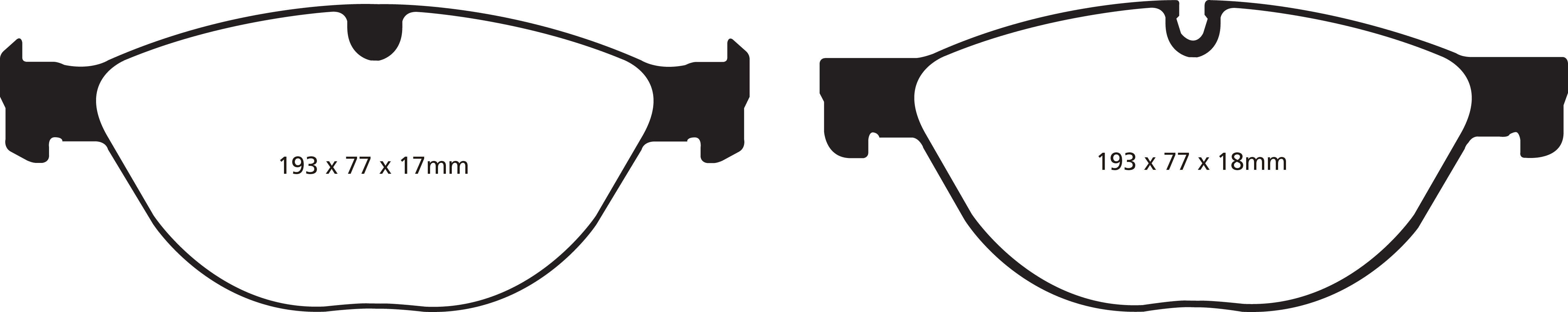 EBC Brake Pads - Yellow Stuff