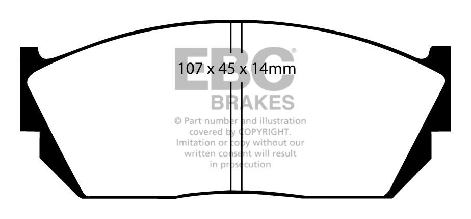 EBC Brake Pads - Ultimax