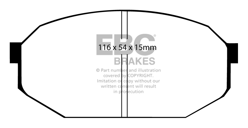 EBC Brake Pads - Ultimax