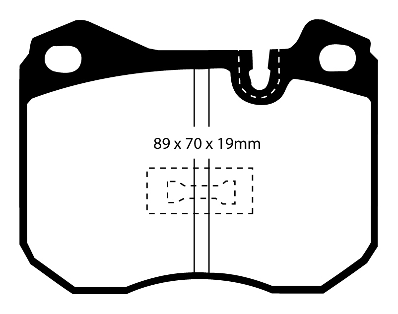 EBC Brake Pads - Yellow Stuff