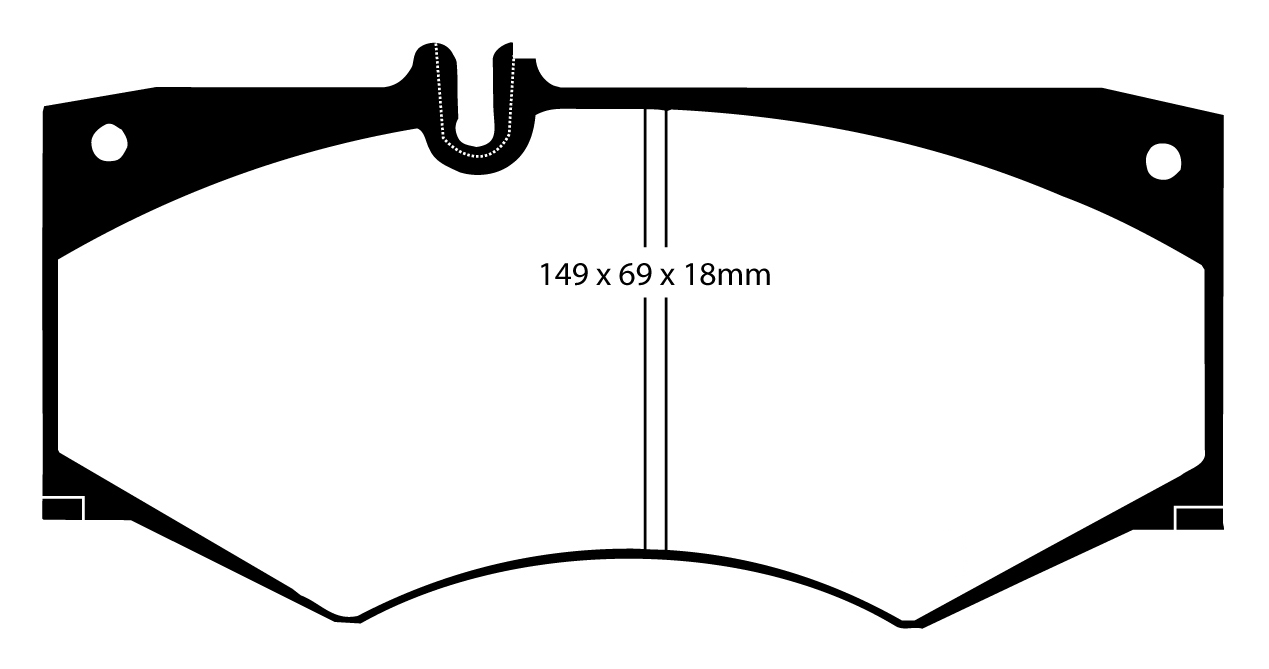 EBC Brake Pads - Yellow Stuff