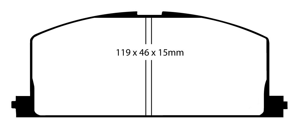 EBC Brake Pads - Yellow Stuff