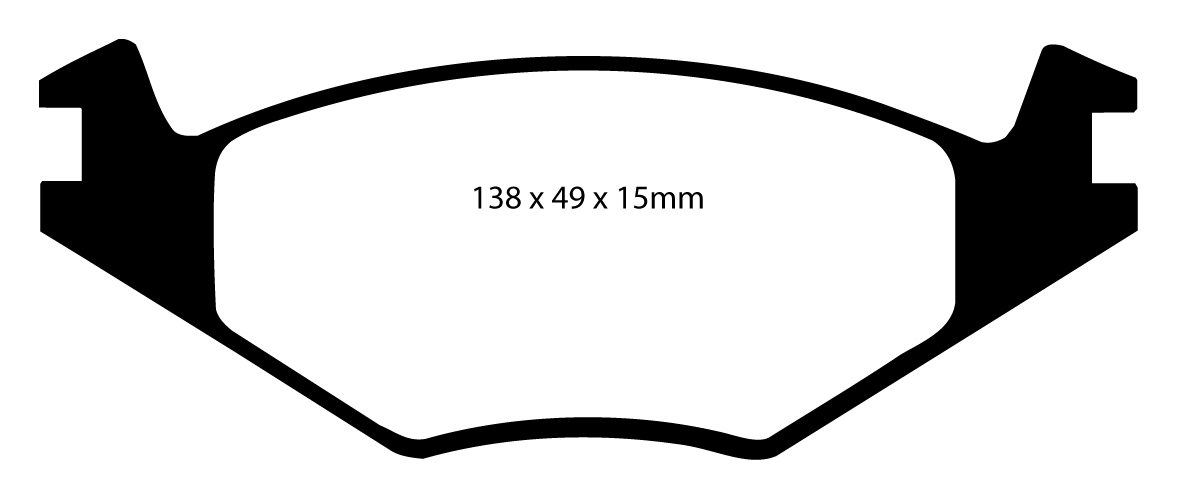 EBC Brake Pads - Yellow Stuff