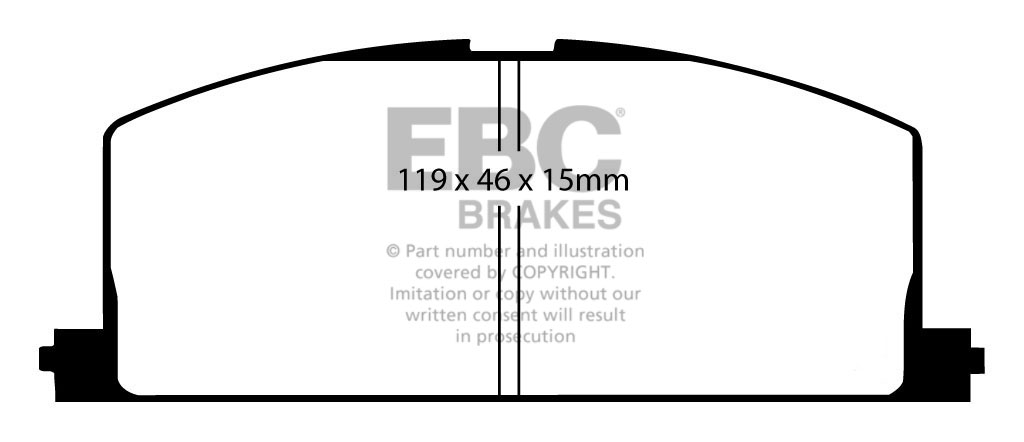 EBC Brake Pads - Ultimax