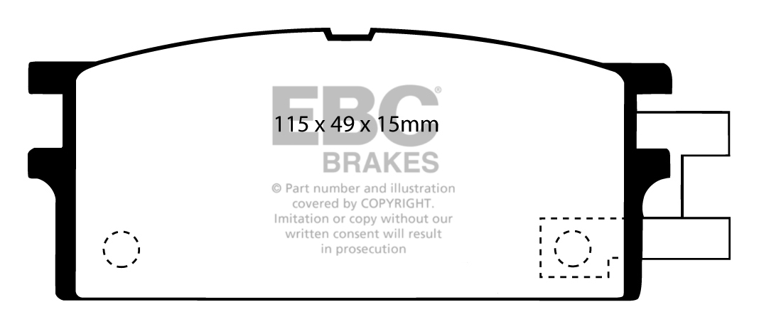 EBC Brake Pads - Ultimax