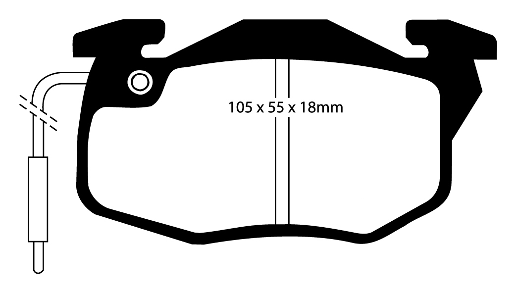 EBC Brake Pads - Yellow Stuff