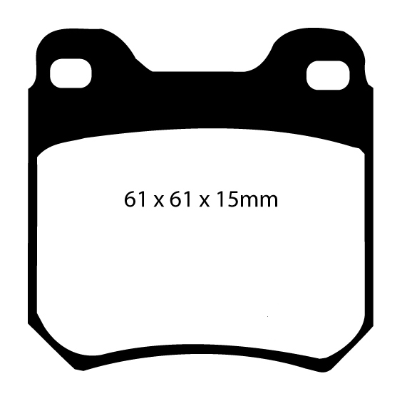 EBC Brake Pads - Yellow Stuff