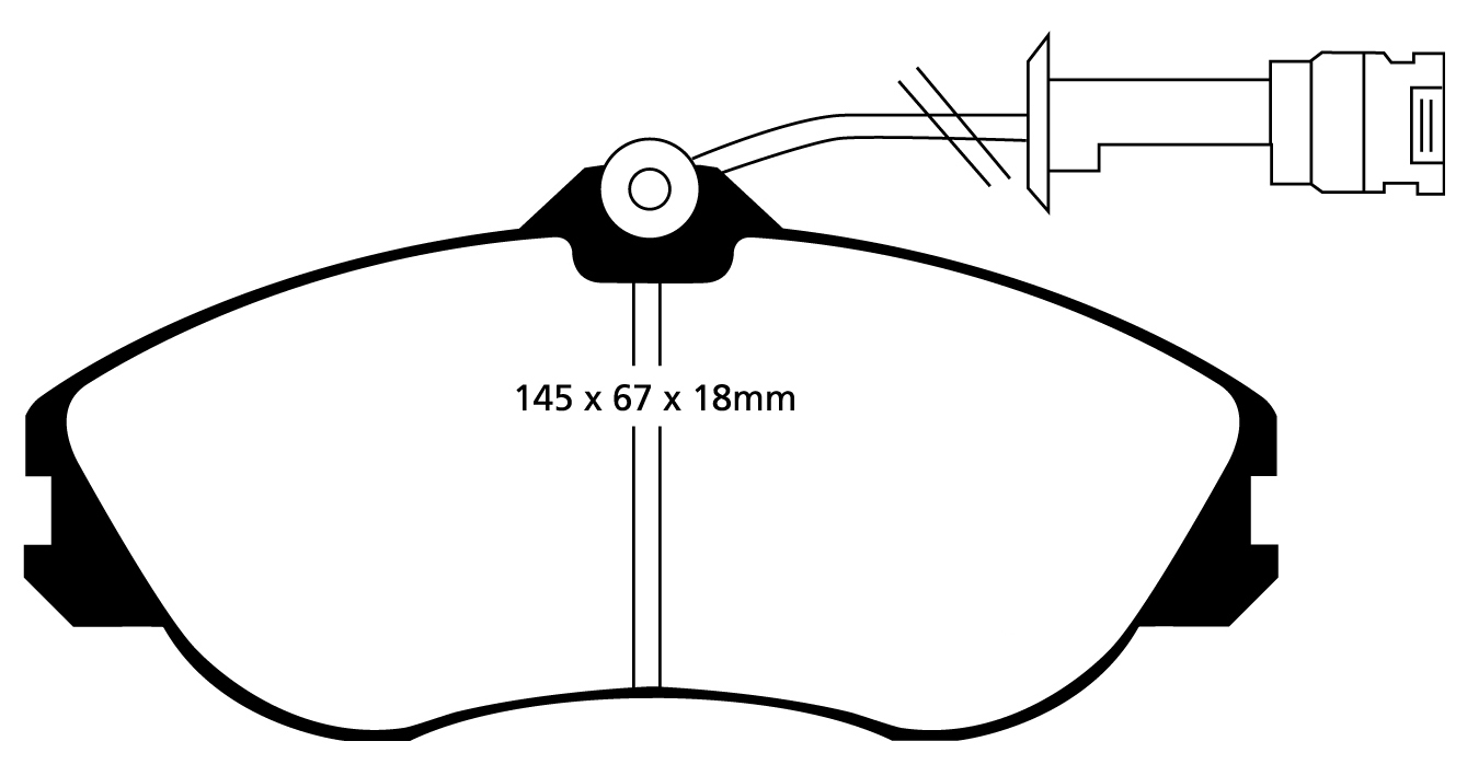 EBC Brake Pads - Yellow Stuff